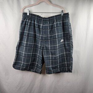 Nike Swim Trunks Men Adult size XL Plaid Bathing Suit Board / Surfing  Shorts